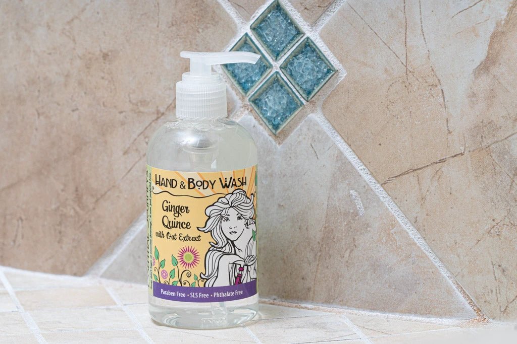 Ginger Quince Liquid Hand & Body Soap 8 oz. by Essential Journeys