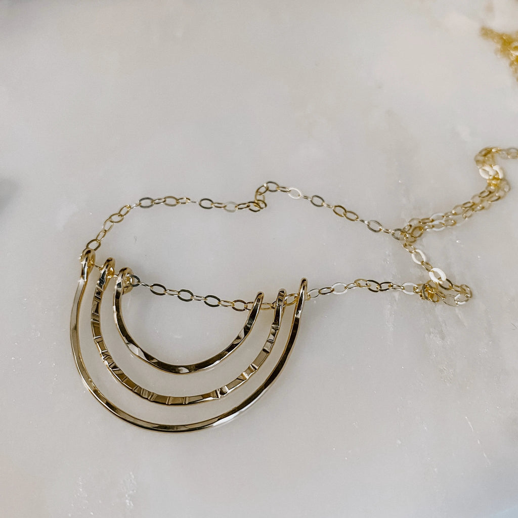 Little Rainbow Necklace by Derive Jewelry