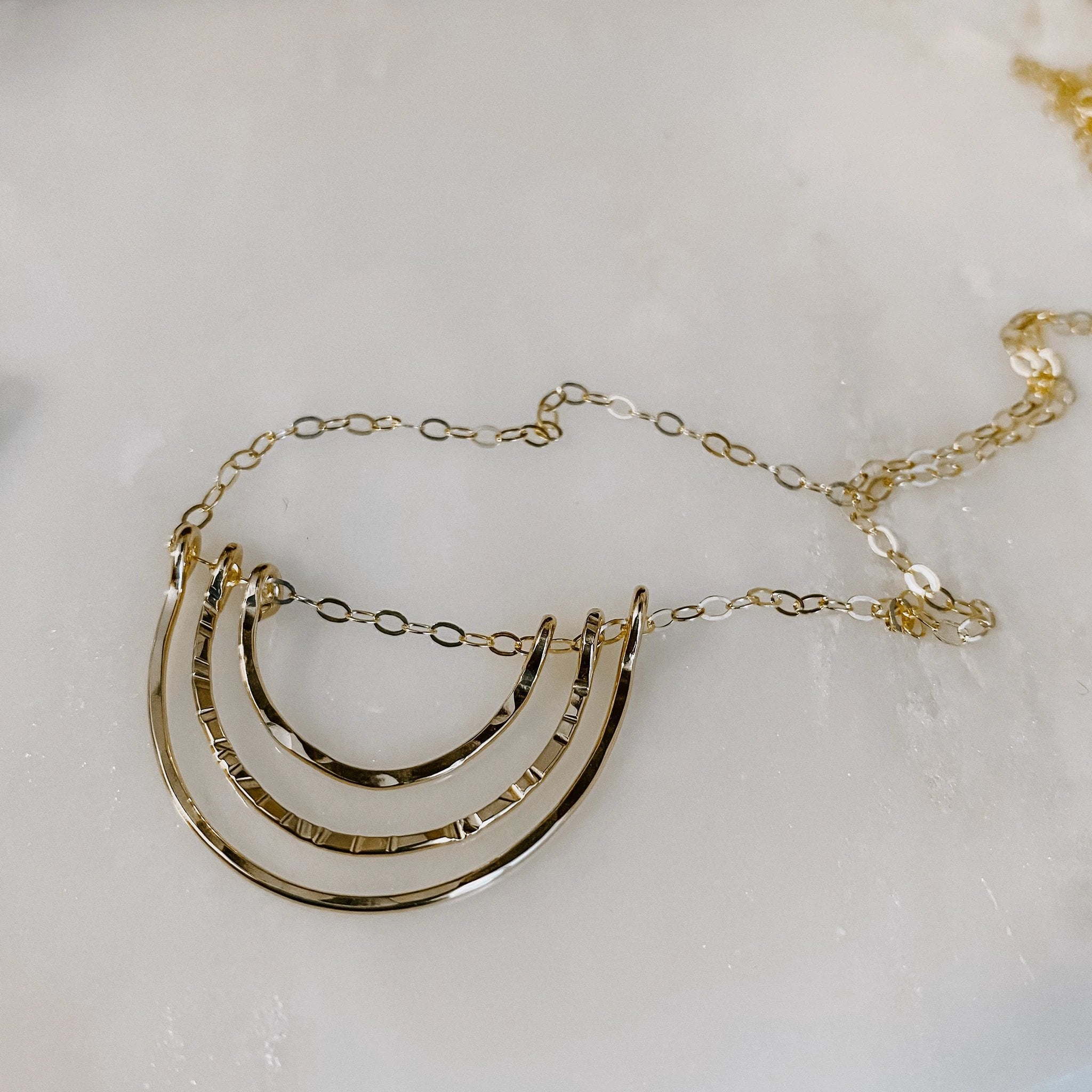 Little Rainbow Necklace by Derive Jewelry