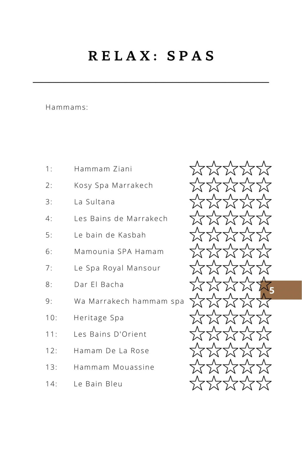 Marrakesh (Marrakech) Planner & Travel Guidebook | Printed for Mindful Travelers