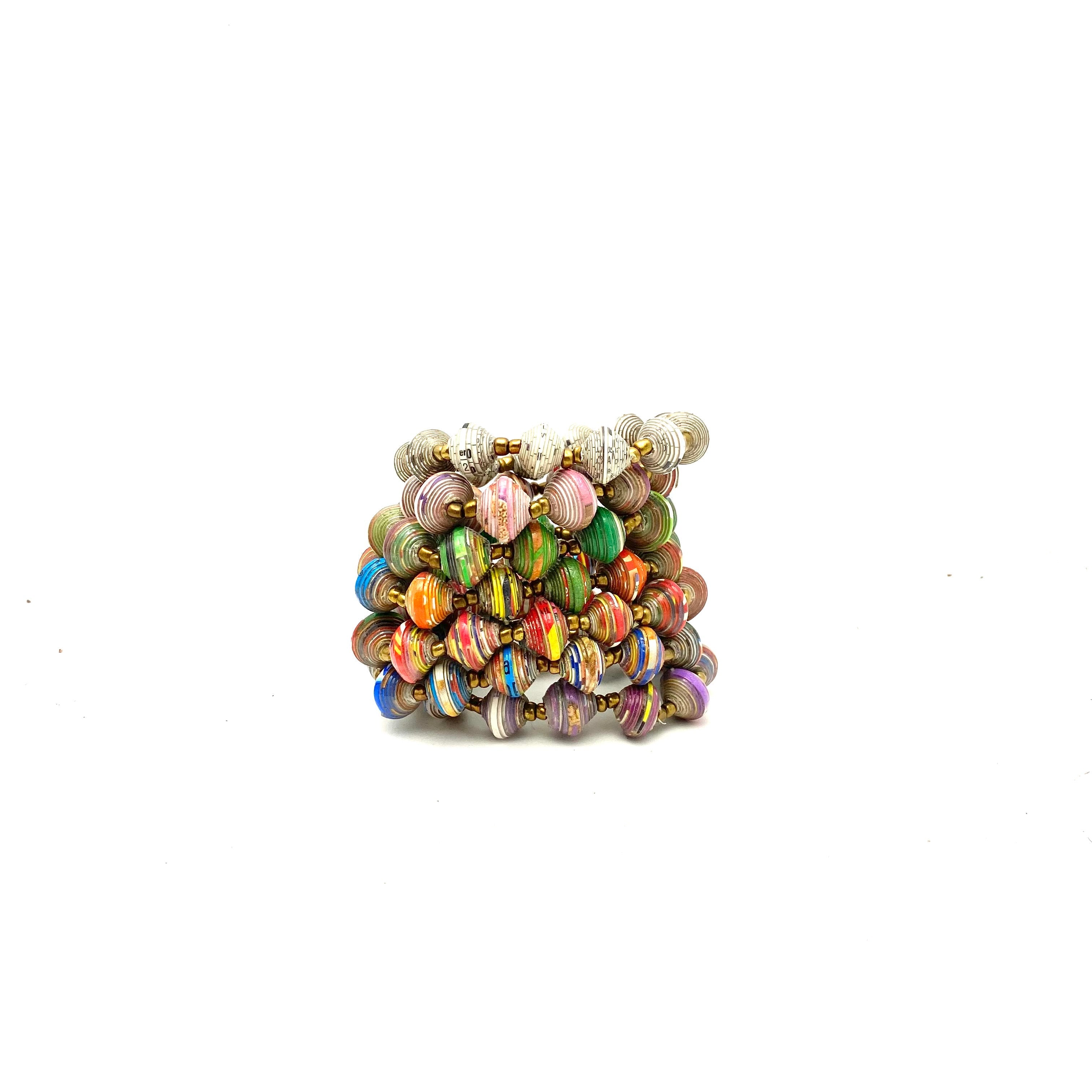 Cereal Box Bead Bracelets