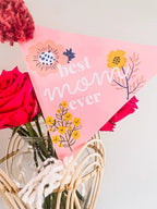 Best Mama Ever Flag by Evie Pearl Handmade