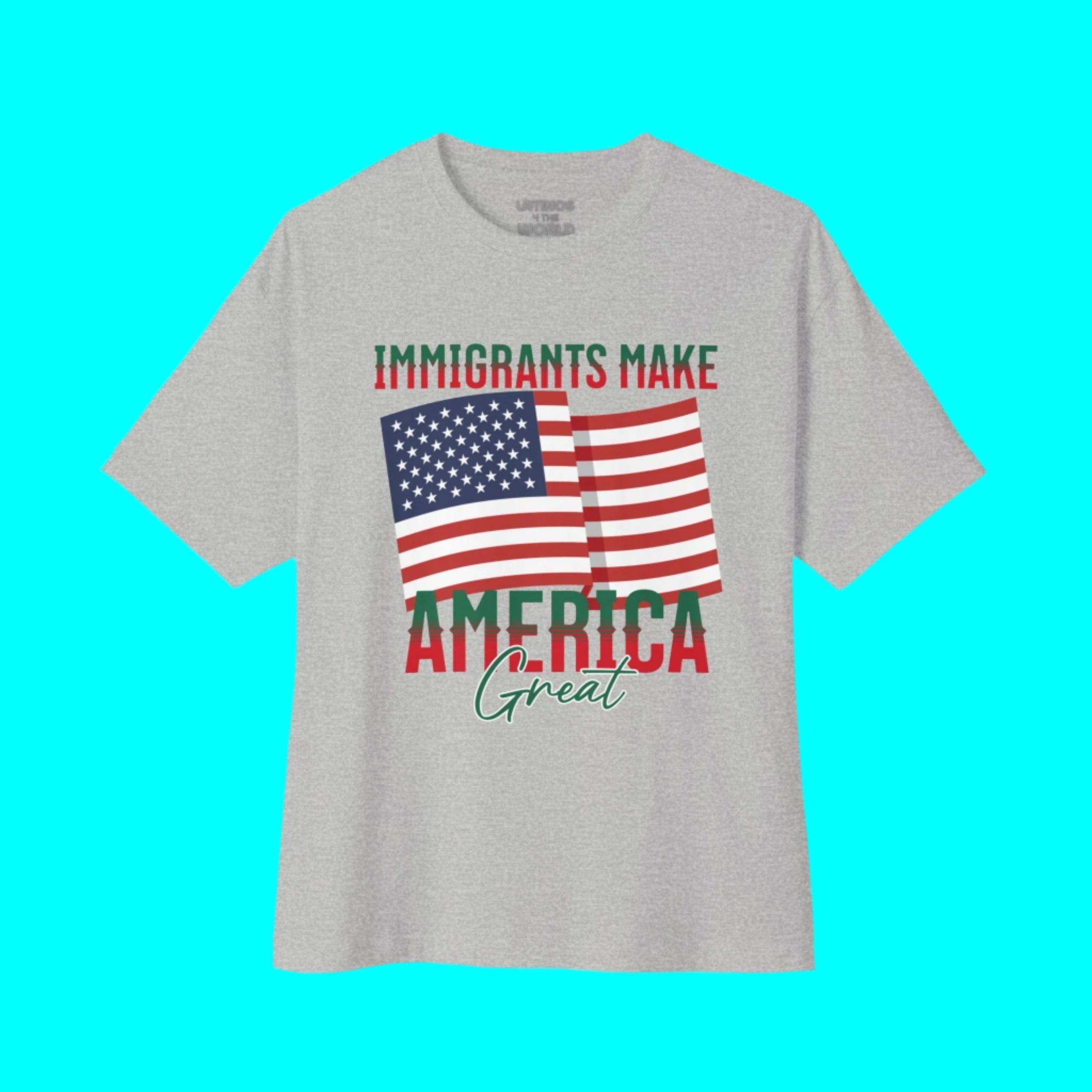 Immigrants Make America Great T-shirt | Latino Viral Tees | 3 Colors T-Shirt La Vie Bien Immigrants Make America Great T-shirt | Latino Viral Tees | 3 Colors