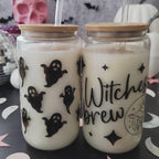 Imperfect 16oz Glass Can Cups Drinkware La Vie Bien Imperfect 16oz Glass Can Cups