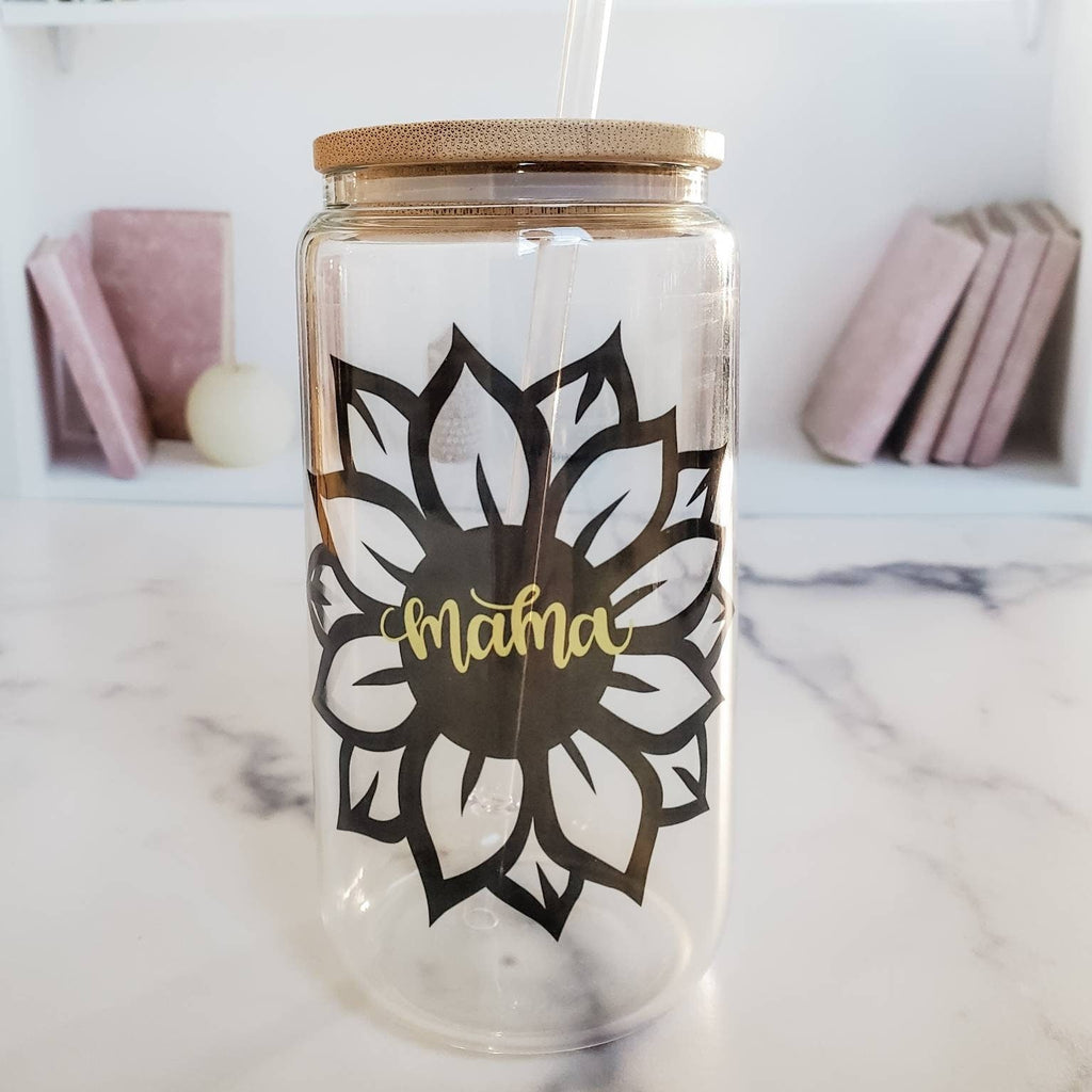 Imperfect 16oz Glass Can Cups Drinkware La Vie Bien Imperfect 16oz Glass Can Cups