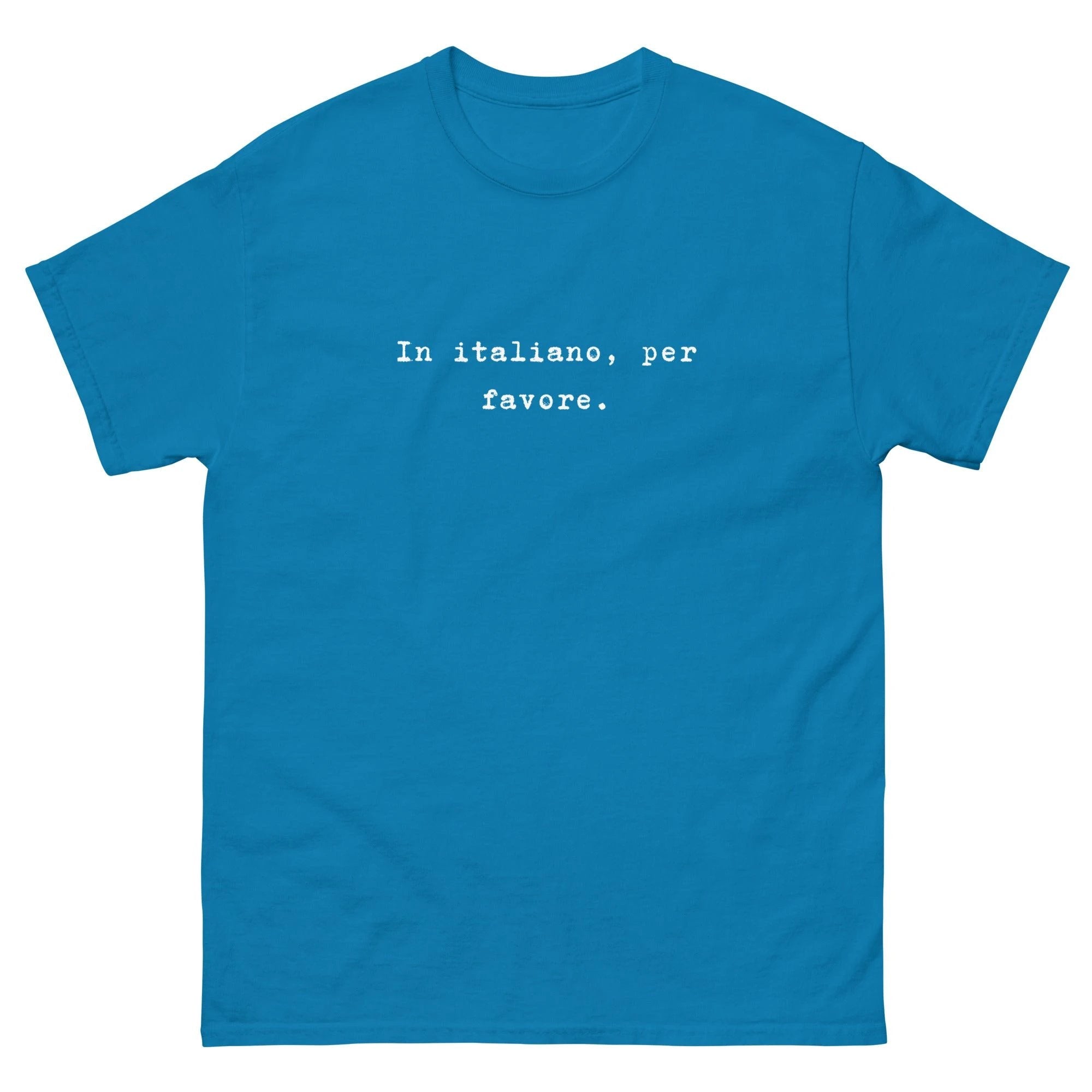 In italiano, per favore Unisex classic tee by La Vie Bien