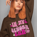 In My Señora Era Latina Mom Comfy Crewneck Sweater | Funny Viral Latino | 3 Colors Sweatshirt La Vie Bien In My Señora Era Latina Mom Comfy Crewneck Sweater | Funny Viral Latino | 3 Colors