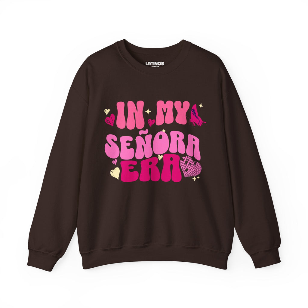 In My Señora Era Latina Mom Comfy Crewneck Sweater | Funny Viral Latino | 3 Colors Sweatshirt La Vie Bien In My Señora Era Latina Mom Comfy Crewneck Sweater | Funny Viral Latino | 3 Colors
