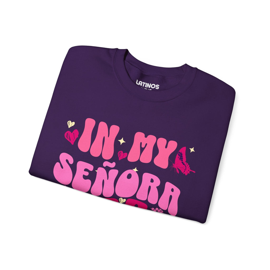 In My Señora Era Latina Mom Comfy Crewneck Sweater | Funny Viral Latino | 3 Colors Sweatshirt La Vie Bien In My Señora Era Latina Mom Comfy Crewneck Sweater | Funny Viral Latino | 3 Colors