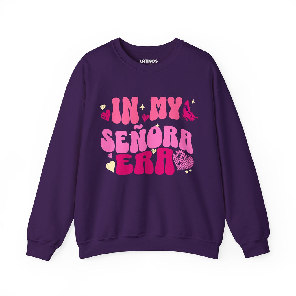 In My Señora Era Latina Mom Comfy Crewneck Sweater | Funny Viral Latino | 3 Colors Sweatshirt La Vie Bien In My Señora Era Latina Mom Comfy Crewneck Sweater | Funny Viral Latino | 3 Colors