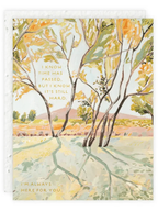 In the Shade - Seeded Sympathy Card by Ash & Rose