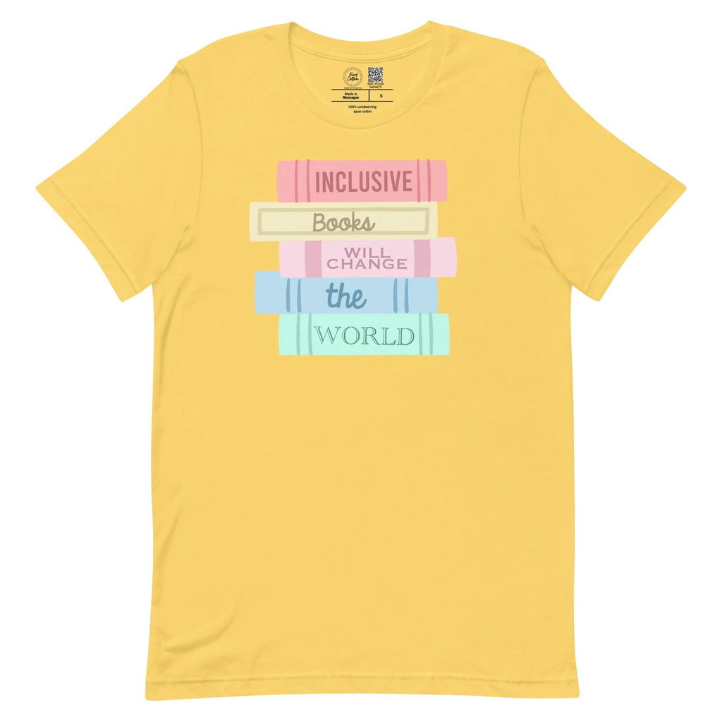 Inclusive Books Stack Classic Tee by Kind Cotton