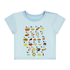 Infant Alphabet T-Shirt – Multicultural Baby Tee with Educational Print