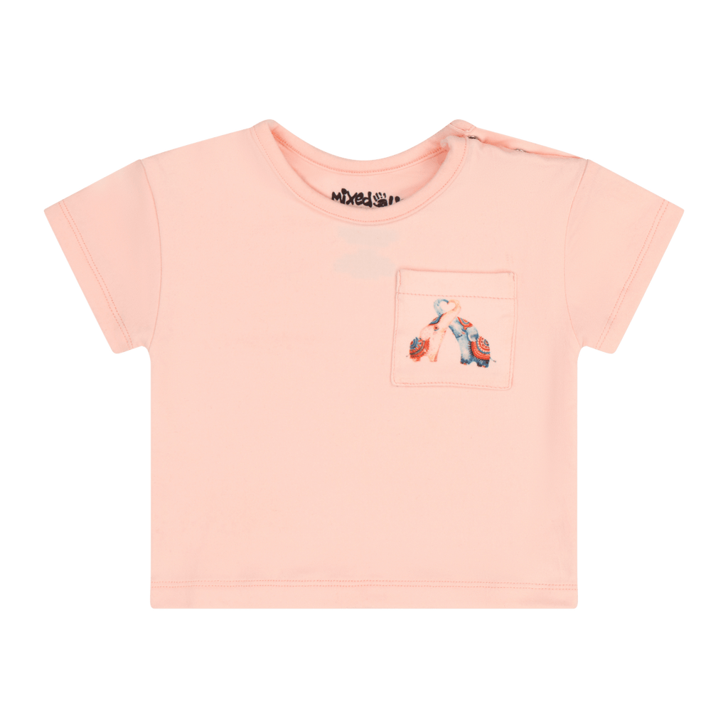 Infant Elefante Pocket T-Shirt – Toddler Elephant Print Tee