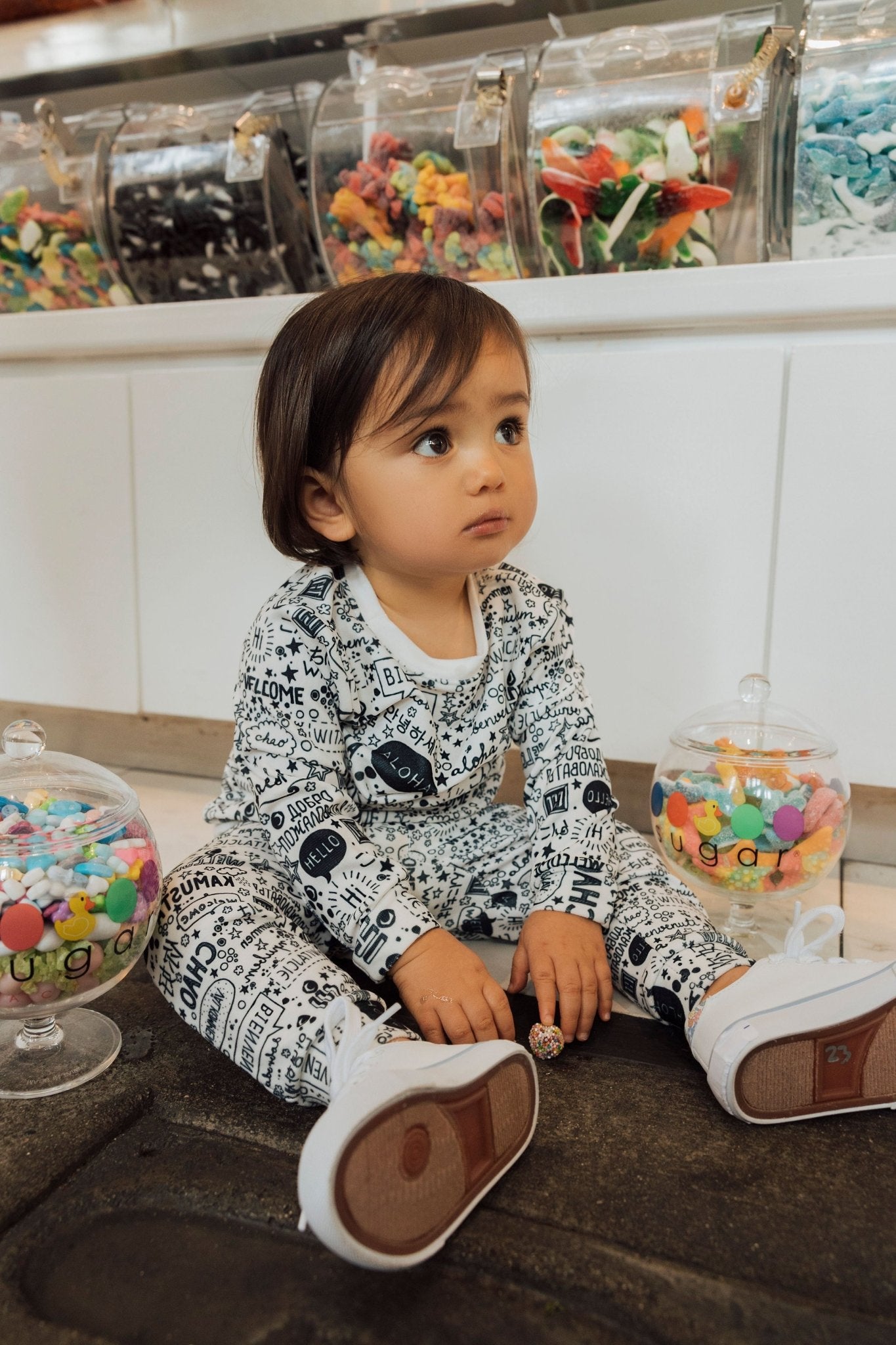 Infant Hello Jogger Set – Multicultural Baby Outfit