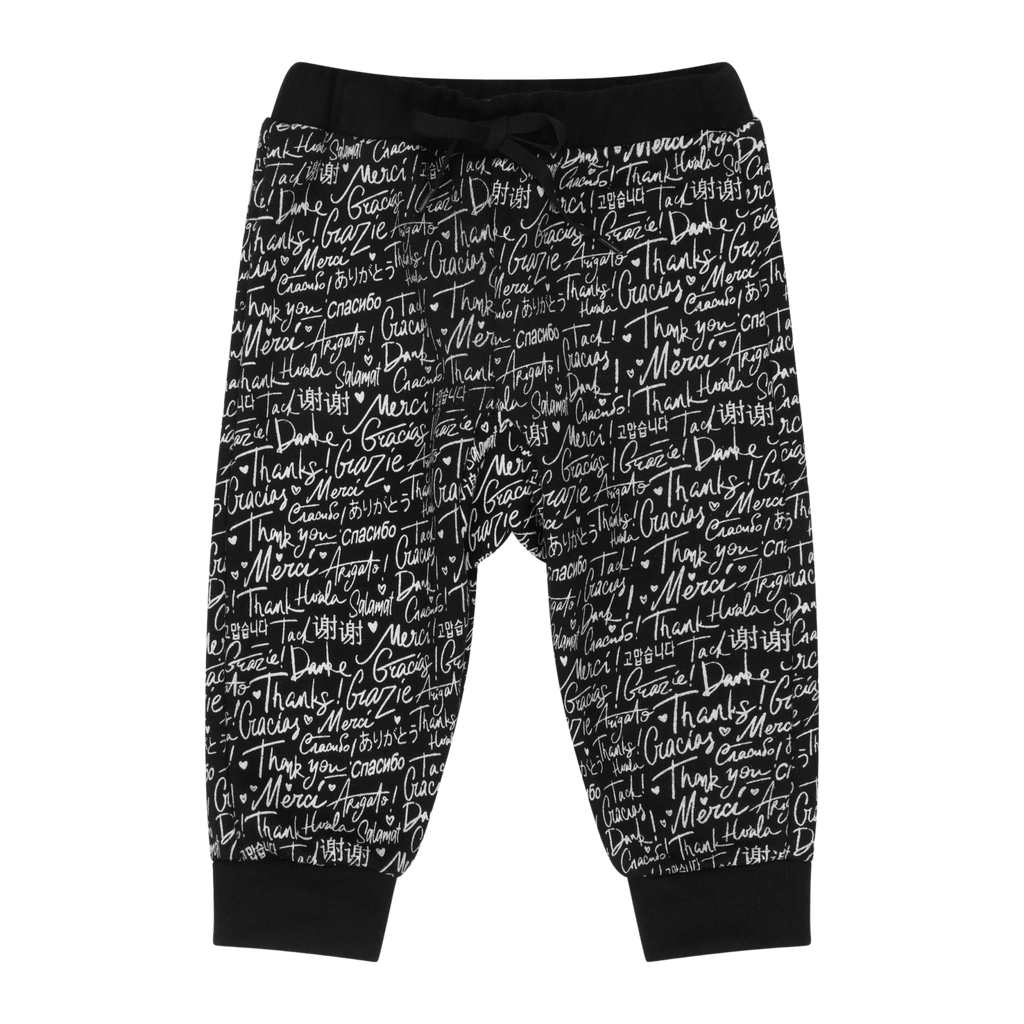 Infant Thank You Jogger – Multicultural Baby Jogger Pants