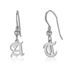Initial Earrings La Vie Bien Initial Earrings