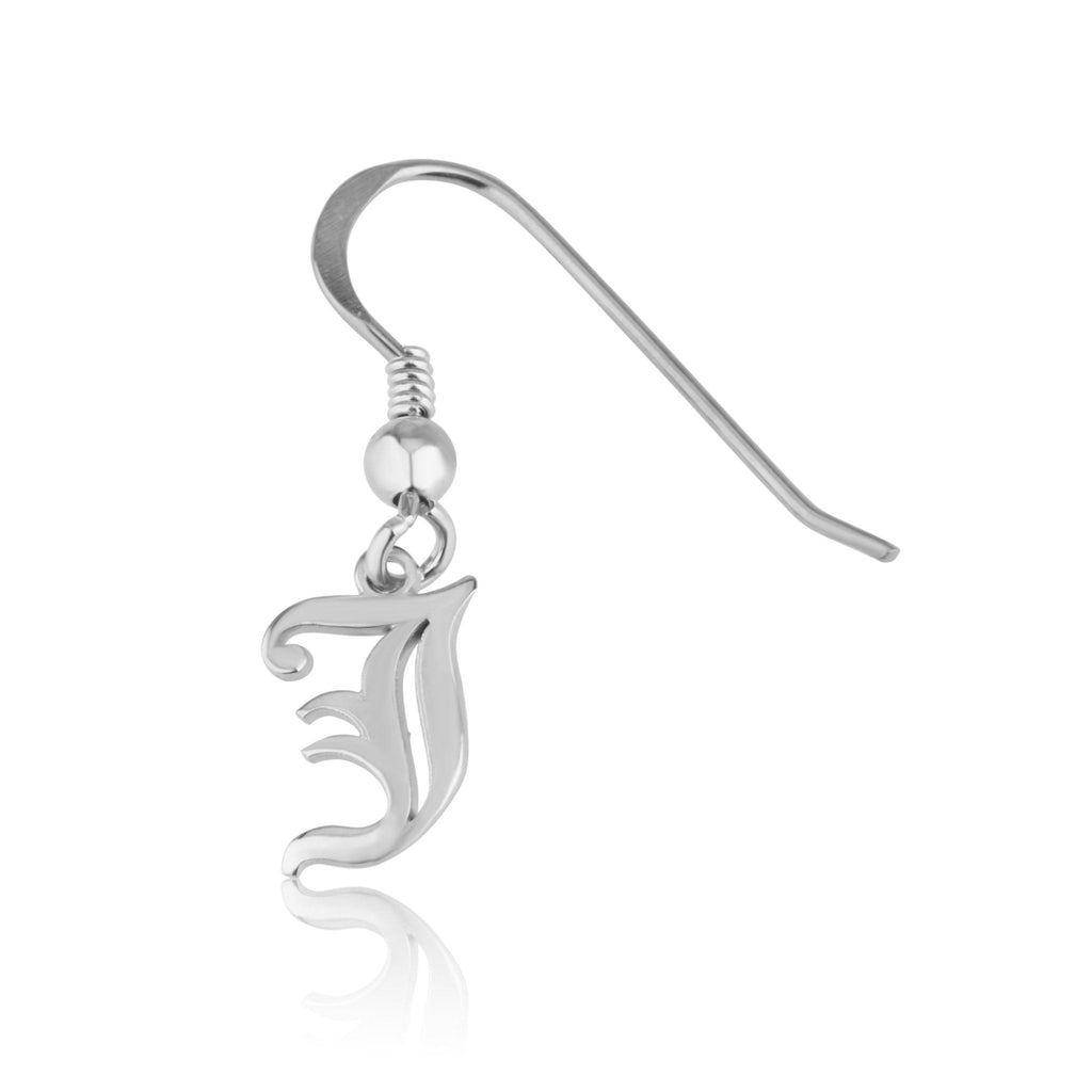 Initial Earrings La Vie Bien Initial Earrings