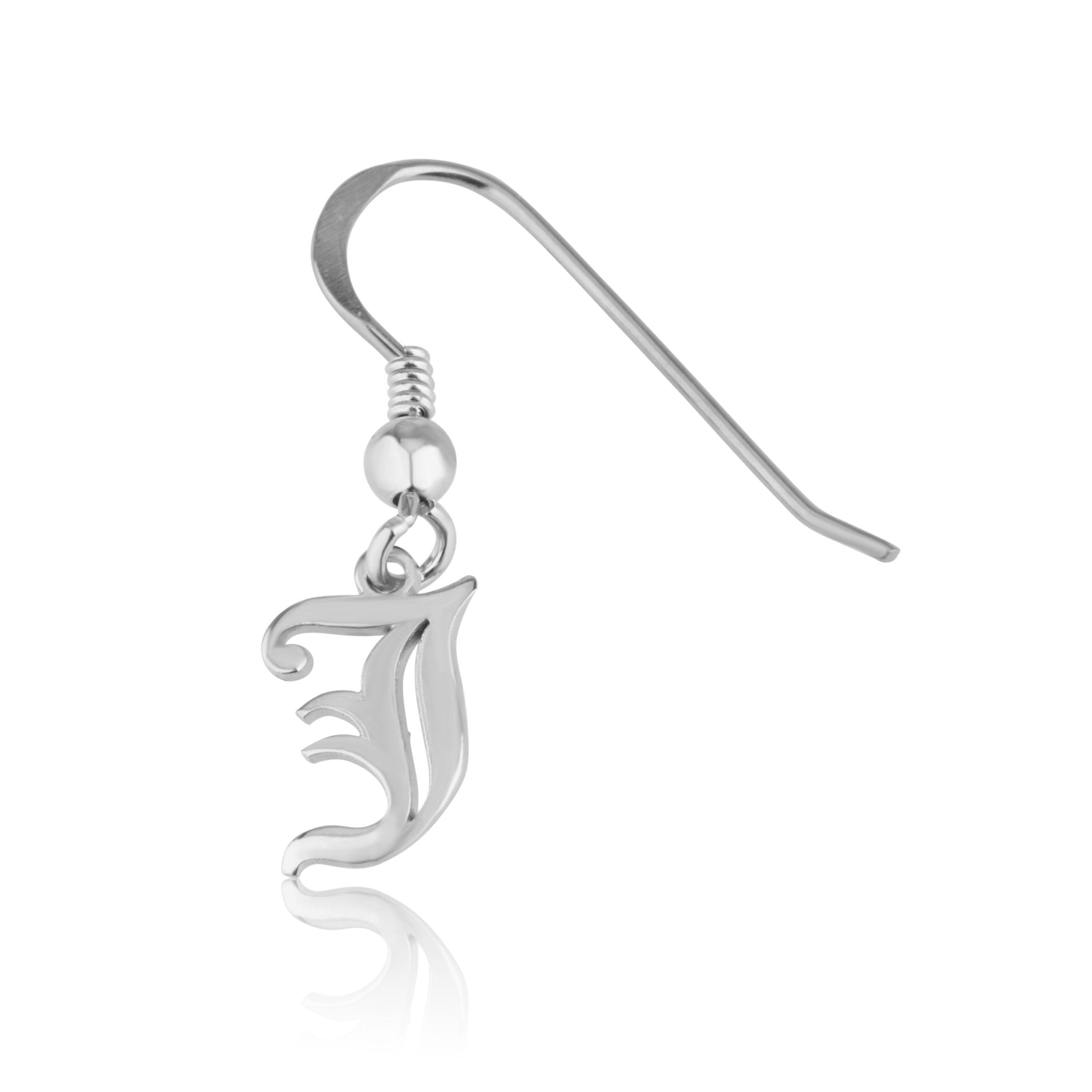 Initial Earrings La Vie Bien Initial Earrings