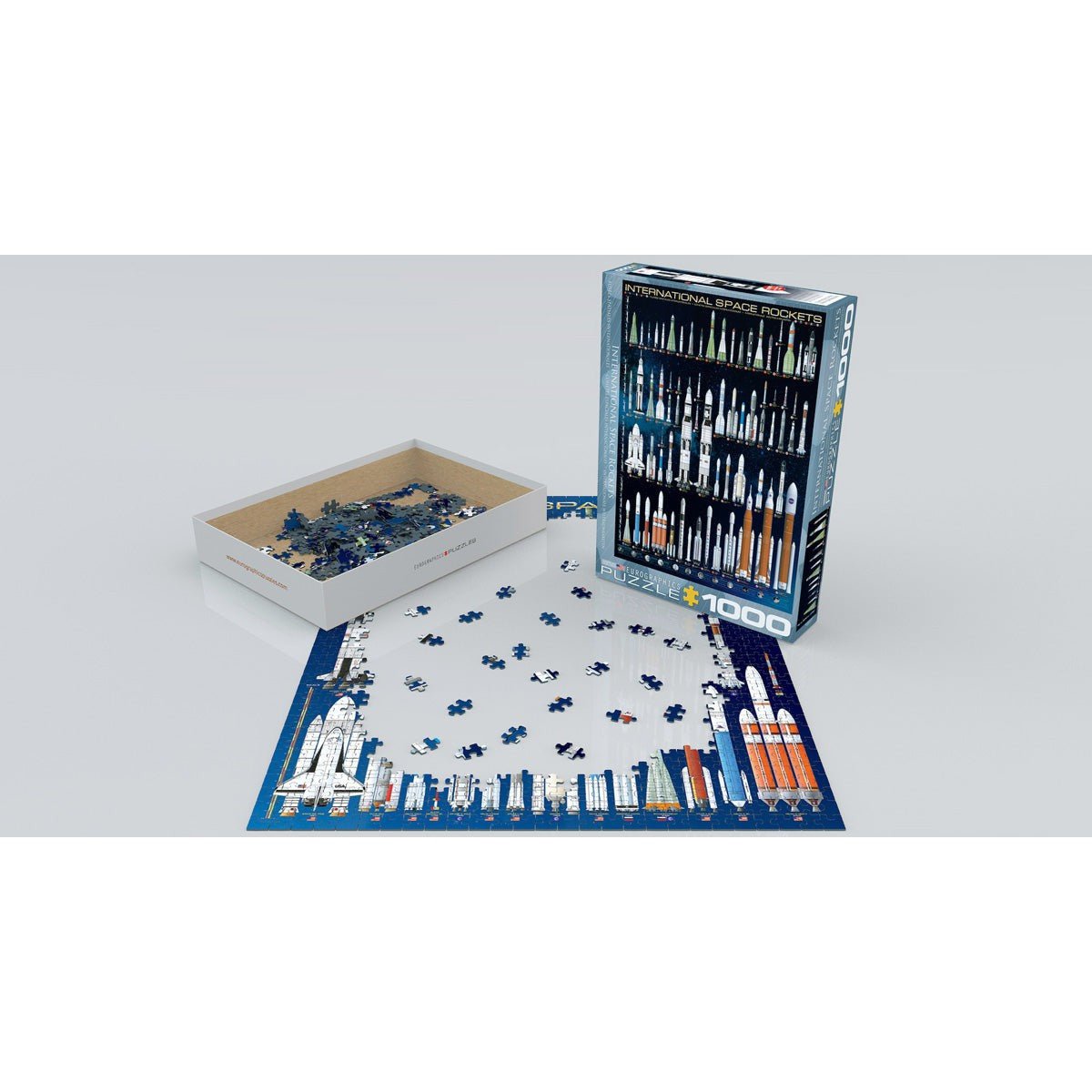 International Space Rockets 1000 Piece Jigsaw Puzzle Eurographics Jigsaw Puzzle La Vie Bien International Space Rockets 1000 Piece Jigsaw Puzzle Eurographics