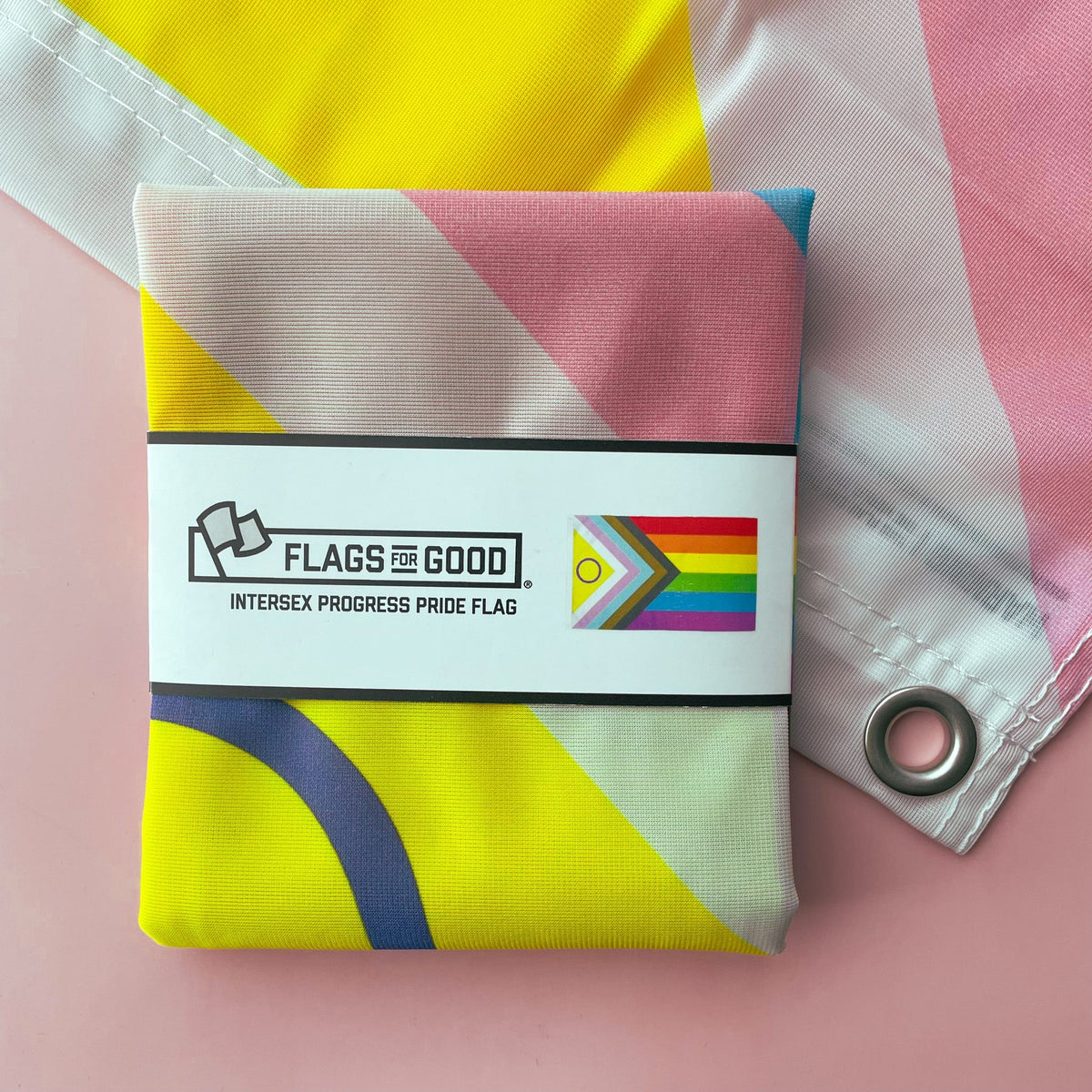 Intersex Progress Pride Flag Flag La Vie Bien Intersex Progress Pride Flag