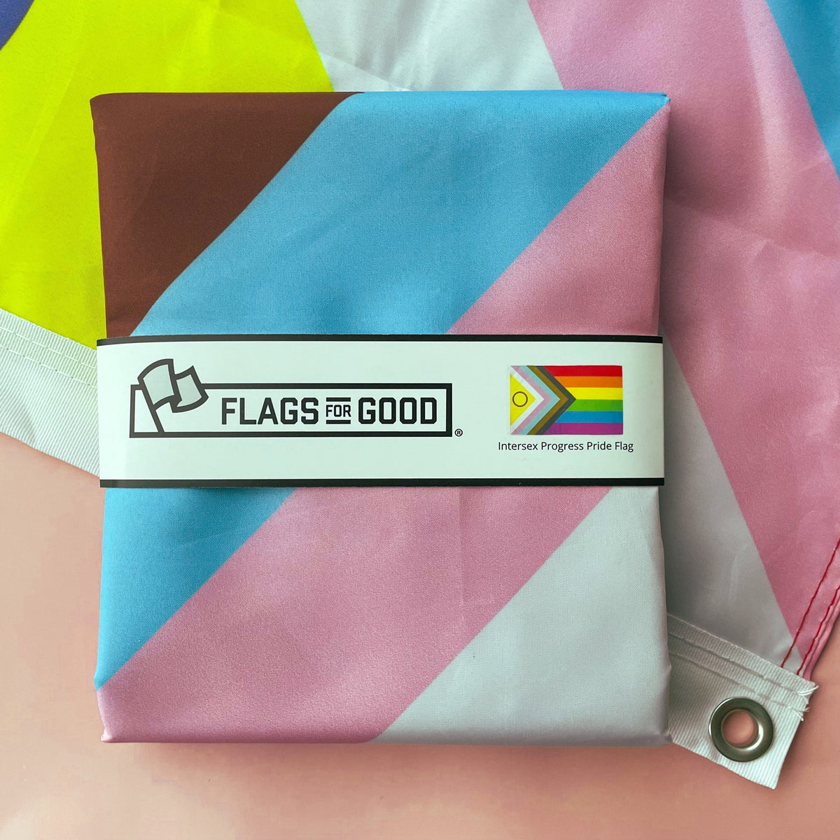 Intersex Progress Pride Flag Flag La Vie Bien Intersex Progress Pride Flag