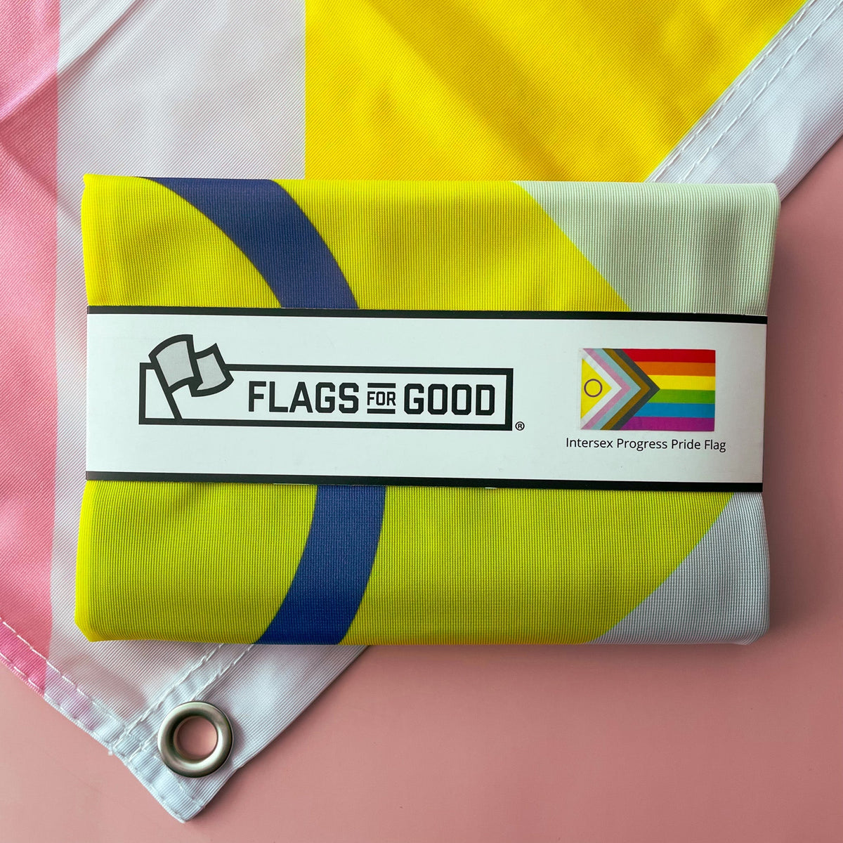 Intersex Progress Pride Flag Flag La Vie Bien Intersex Progress Pride Flag