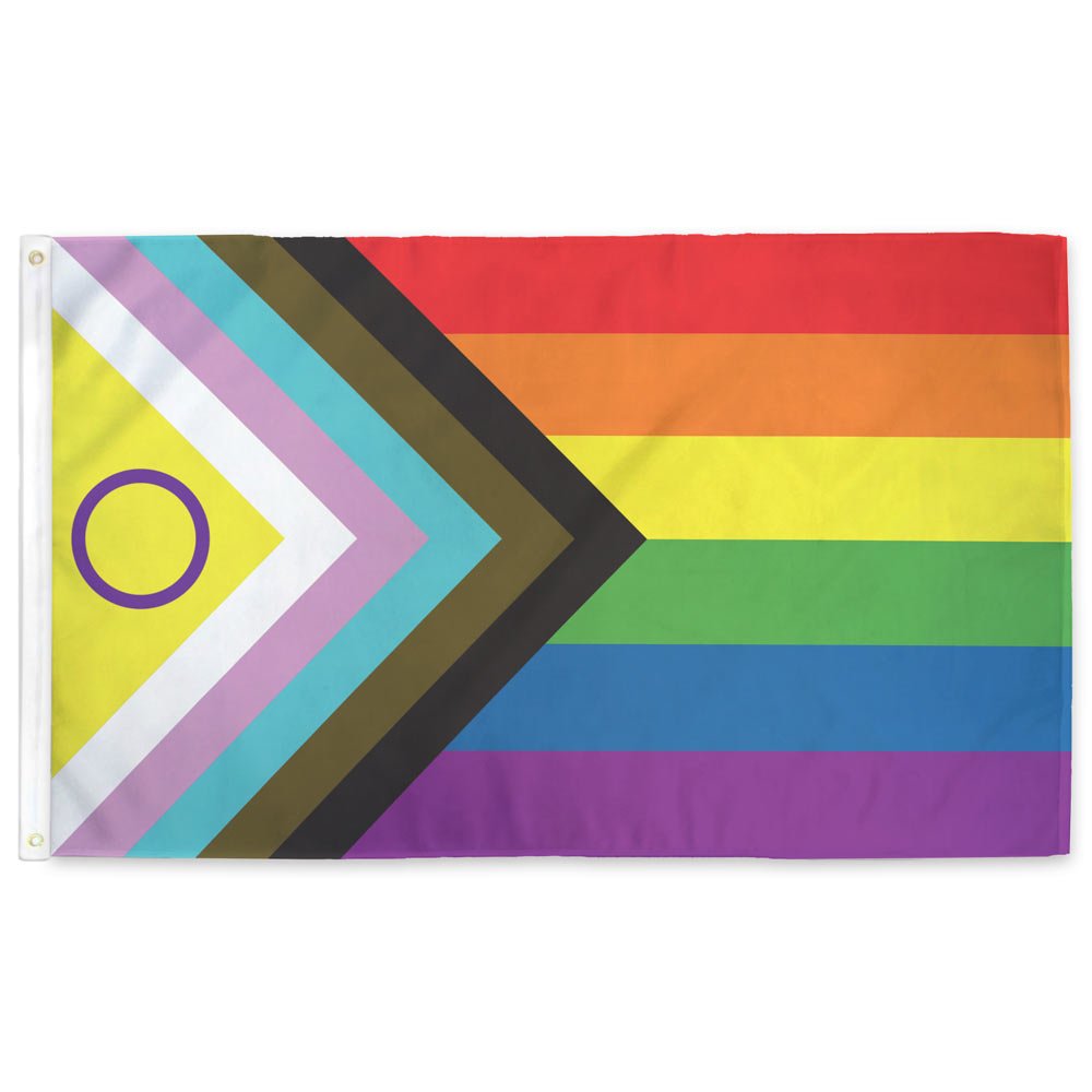 Intersex Progress Pride Flag Flag La Vie Bien Intersex Progress Pride Flag