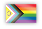 Intersex Progress Pride Sticker Sticker La Vie Bien Intersex Progress Pride Sticker