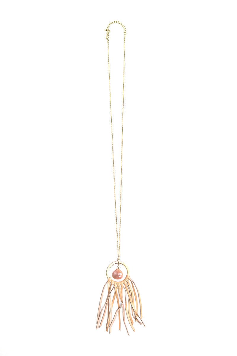 Intuition Tassel Necklace by Fair Anita