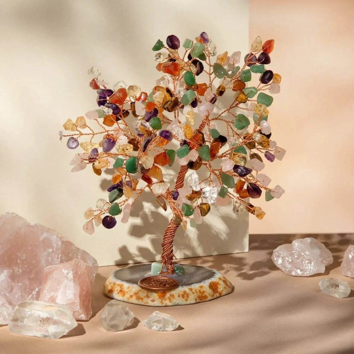Invigorated Spirit - Multi - Stone Feng Shui Tree