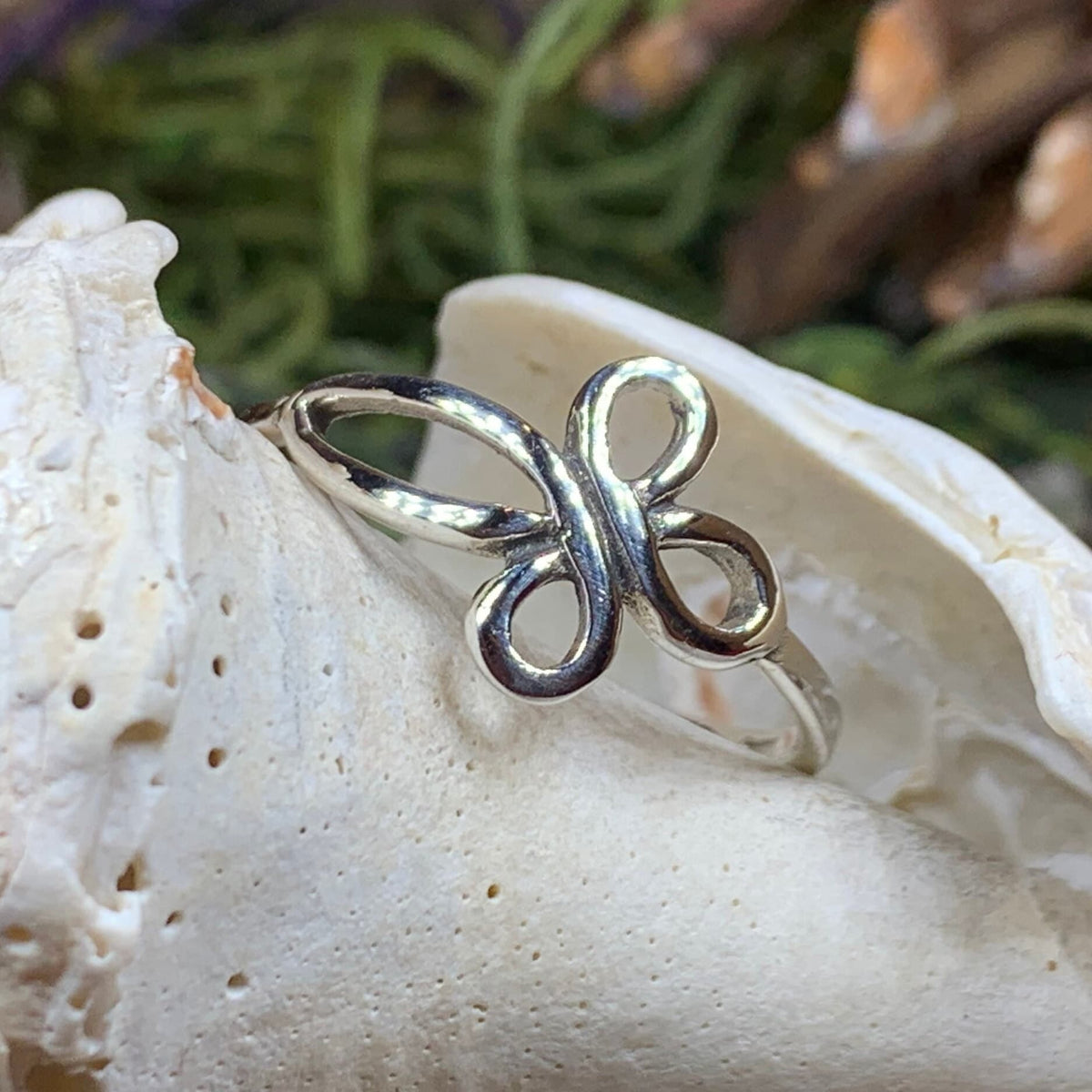 Iona Celtic Cross Ring in Sterling Silver Ring La Vie Bien Iona Celtic Cross Ring in Sterling Silver
