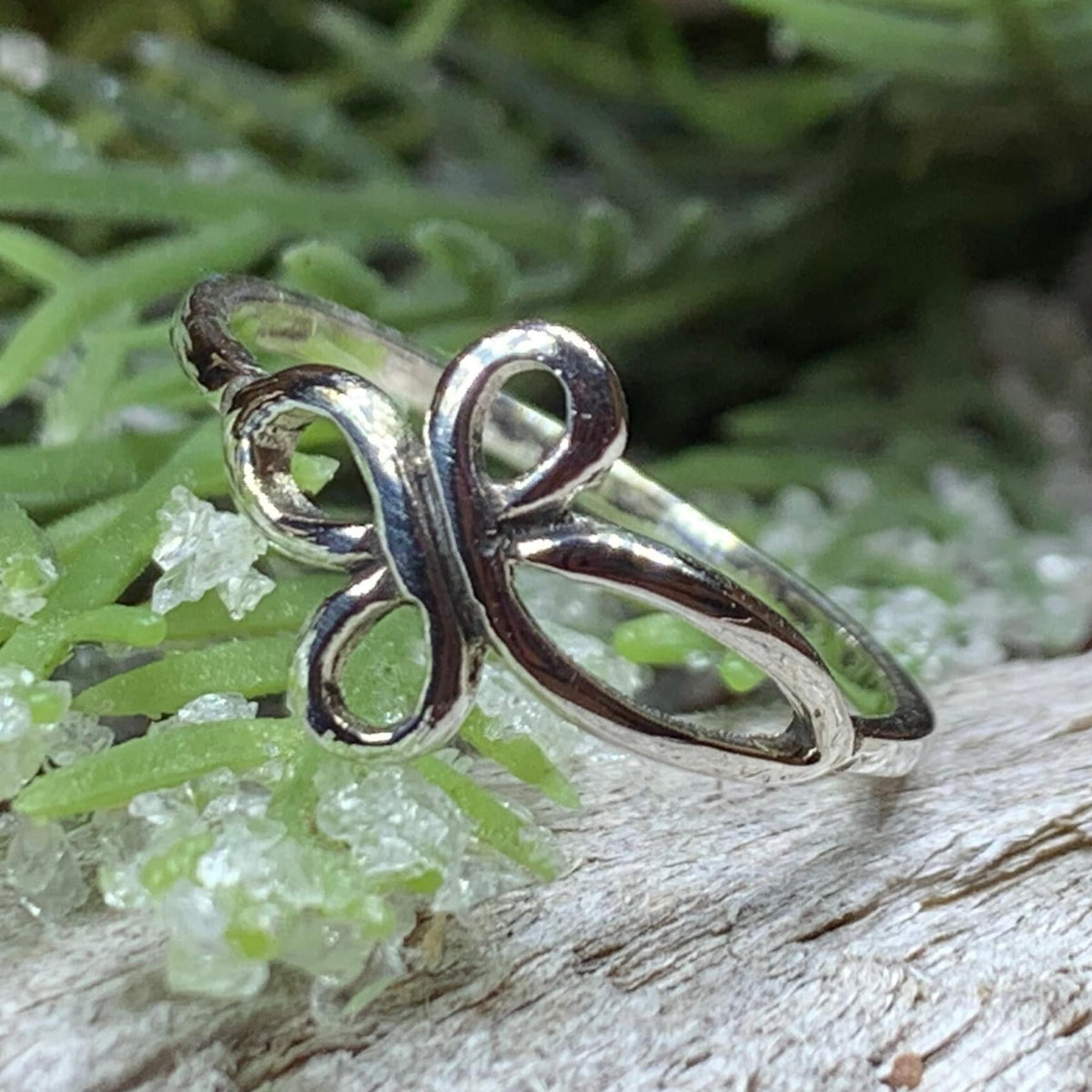 Iona Celtic Cross Ring in Sterling Silver Ring La Vie Bien Iona Celtic Cross Ring in Sterling Silver