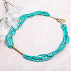 Iraqi Multi-Strand Beaded Necklace Necklaces - Fashion La Vie Bien Iraqi Multi-Strand Beaded Necklace