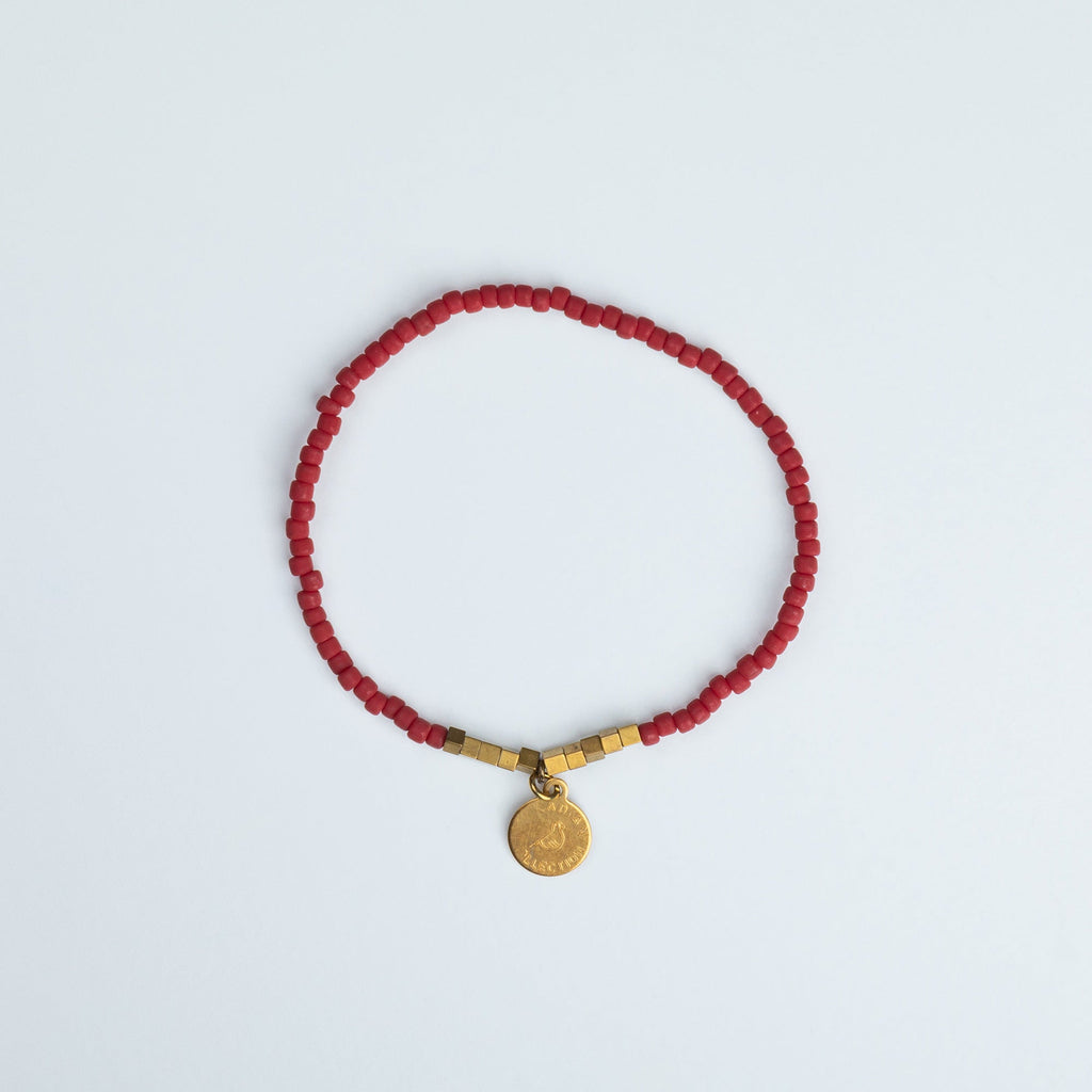 Iraqi Single Charm Beaded Bracelet Bracelets - Fashion La Vie Bien Iraqi Single Charm Beaded Bracelet