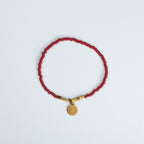 Iraqi Single Charm Beaded Bracelet Bracelets - Fashion La Vie Bien Iraqi Single Charm Beaded Bracelet