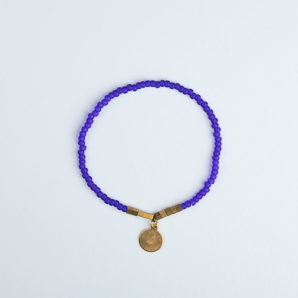 Iraqi Single Charm Beaded Bracelet Bracelets - Fashion La Vie Bien Iraqi Single Charm Beaded Bracelet