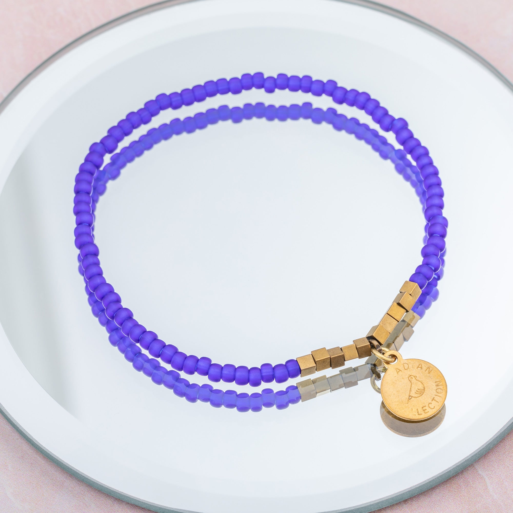 Iraqi Single Charm Beaded Bracelet Bracelets - Fashion La Vie Bien Iraqi Single Charm Beaded Bracelet