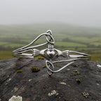 Ireland Claddagh Cuff Bracelet Cuff Bracelet La Vie Bien Ireland Claddagh Cuff Bracelet