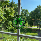 Ireland Forever Shamrock Stained Glass Gift Gifts La Vie Bien Ireland Forever Shamrock Stained Glass Gift