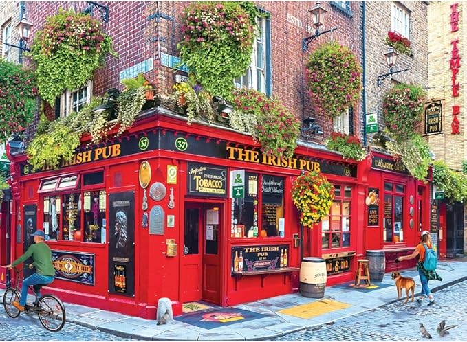 Ireland's Temple Bar Puzzle Gifts La Vie Bien Ireland's Temple Bar Puzzle