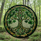 Ireland's Tree of Life Stained Glass Gift Gifts La Vie Bien Ireland's Tree of Life Stained Glass Gift