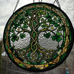 Ireland's Tree of Life Stained Glass Gift Gifts La Vie Bien Ireland's Tree of Life Stained Glass Gift
