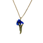Iris Glass Pendant Necklace JEWELRY La Vie Bien Iris Glass Pendant Necklace