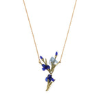 Irises Glass Pendant Necklace JEWELRY La Vie Bien Irises Glass Pendant Necklace