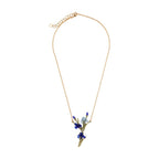 Irises Glass Pendant Necklace JEWELRY La Vie Bien Irises Glass Pendant Necklace