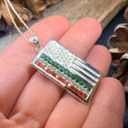 Irish-American Flag Pendant Pendant La Vie Bien Irish-American Flag Pendant