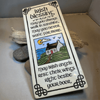 Irish Angels Blessing Ceramic Wall Art Gifts La Vie Bien Irish Angels Blessing Ceramic Wall Art