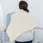 Irish Aran Wool Poncho Sweaters & Cardigans La Vie Bien Irish Aran Wool Poncho