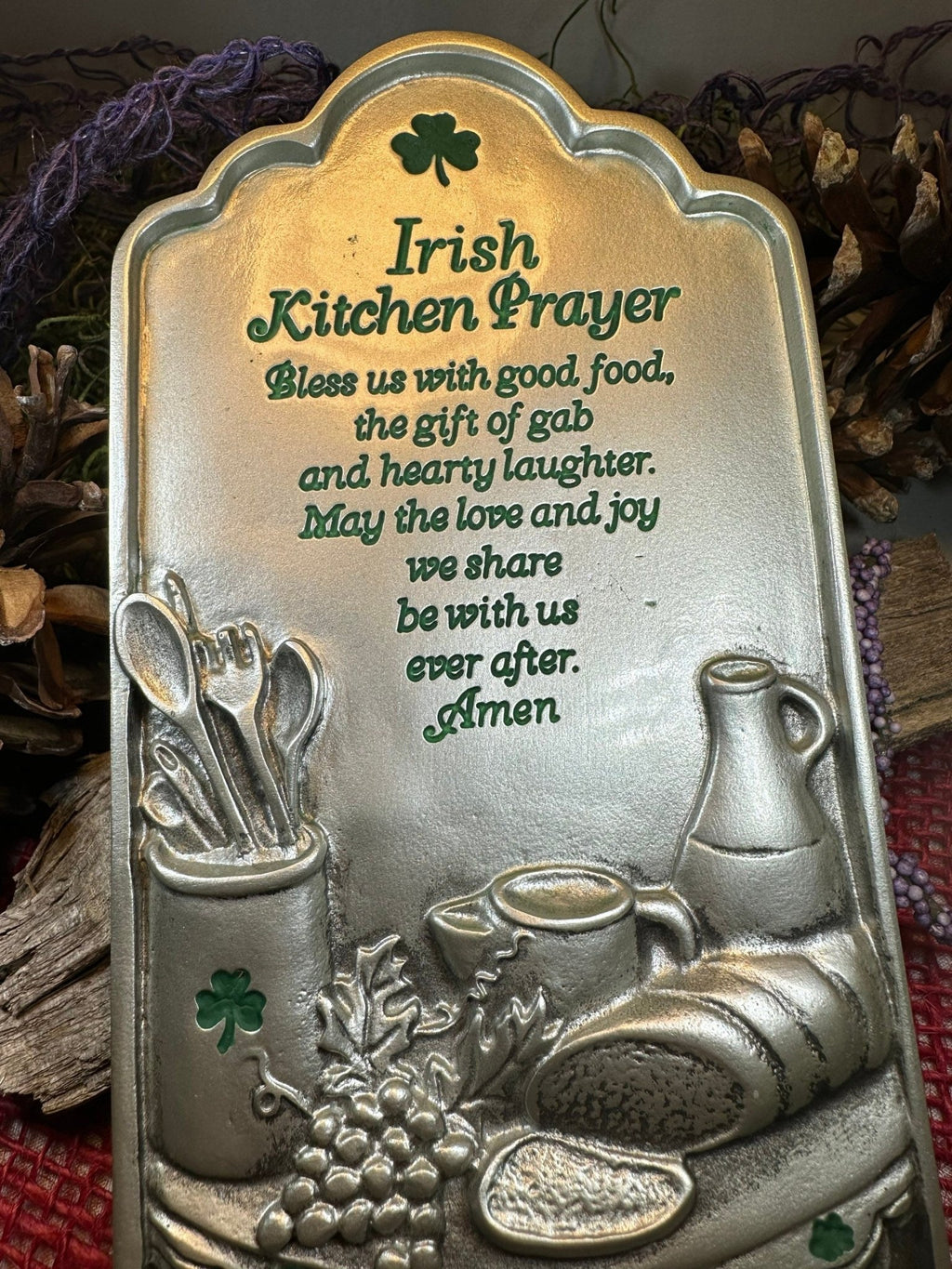 Irish Blessing Kitchen Wall Plaque Gifts La Vie Bien Irish Blessing Kitchen Wall Plaque